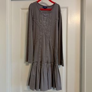 Naartjie Girl Grey dress Size 10 years